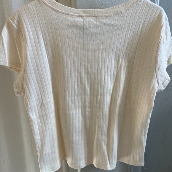 Neuflora Richland Tee NWT - Size M Blush color - Picture 3 of 5